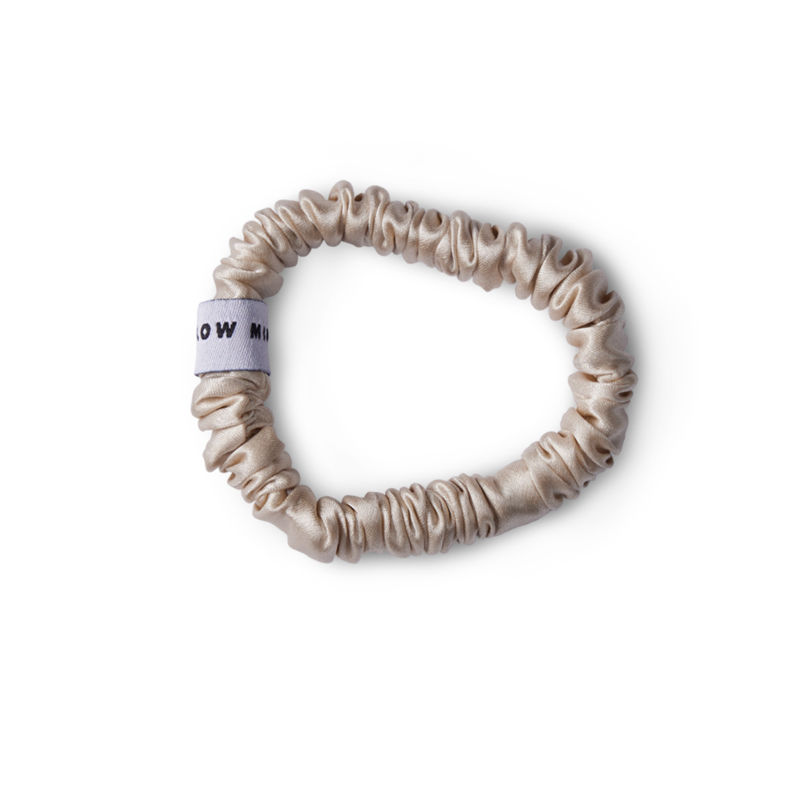Silke scrunchie - beige